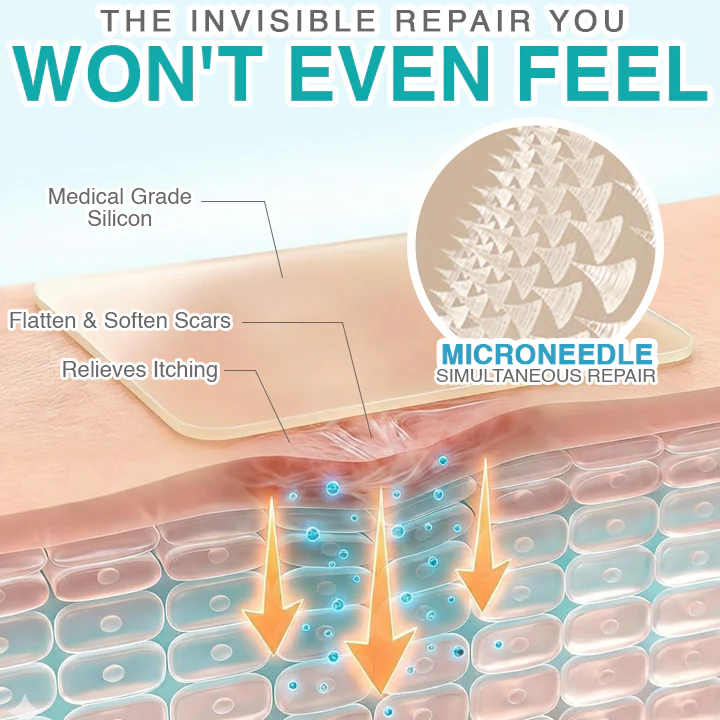 CareBreeze® Micro-Needle Scar Care Patch 👑 - Image 8